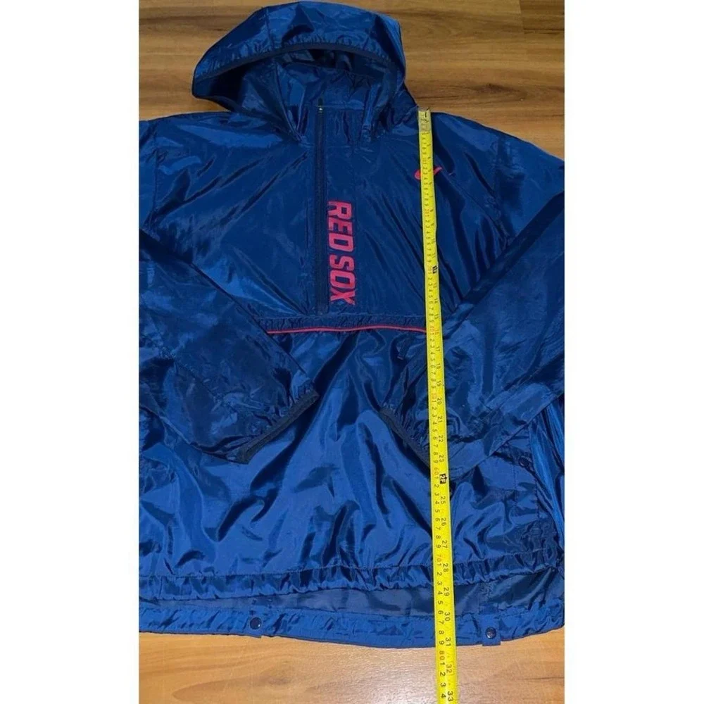 NWOT Nike Boston Red‎ Sox Front Pocket Hoodie Windbreaker Pullover Jacket